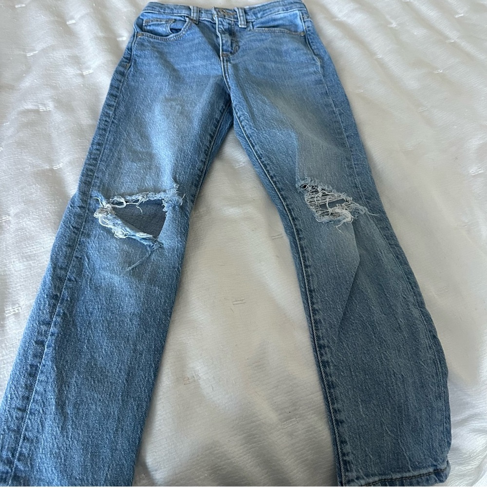 Girls Ripped Jeans